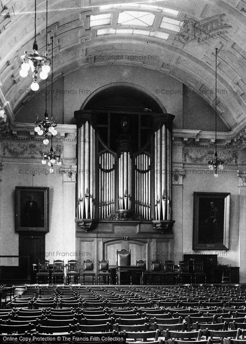 Photo of Colchester, Town Hall, The Organ 1904