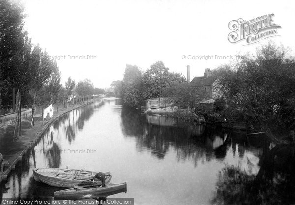 Photo of Colchester, View From The Bridge 1895