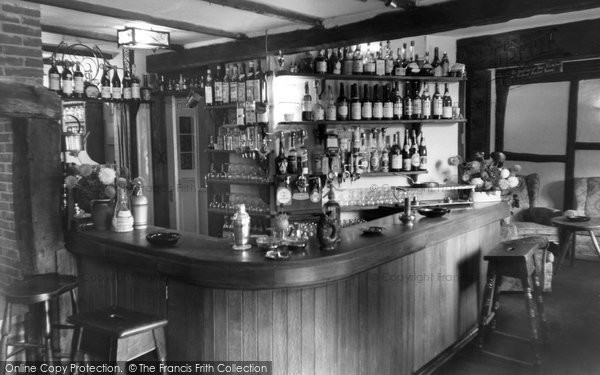 Photo of Coldharbour, The Lounge Bar, The Plough Inn c.1960
