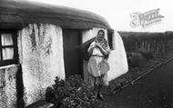 A Scottish Fish Wife And Crofter's Cottage c.1932, Coldingham