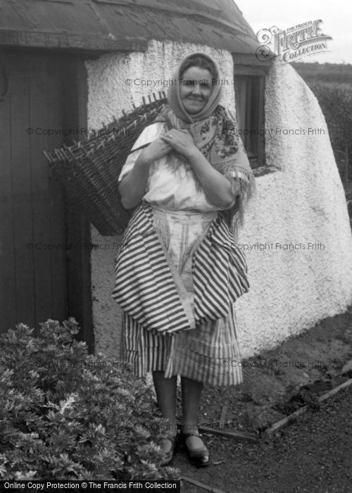 Photo of Coldingham, A Scottish Fish Wife c.1932