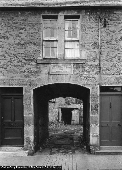 Photo of Coldstream, Coldstream Guards Headquarters c.1950