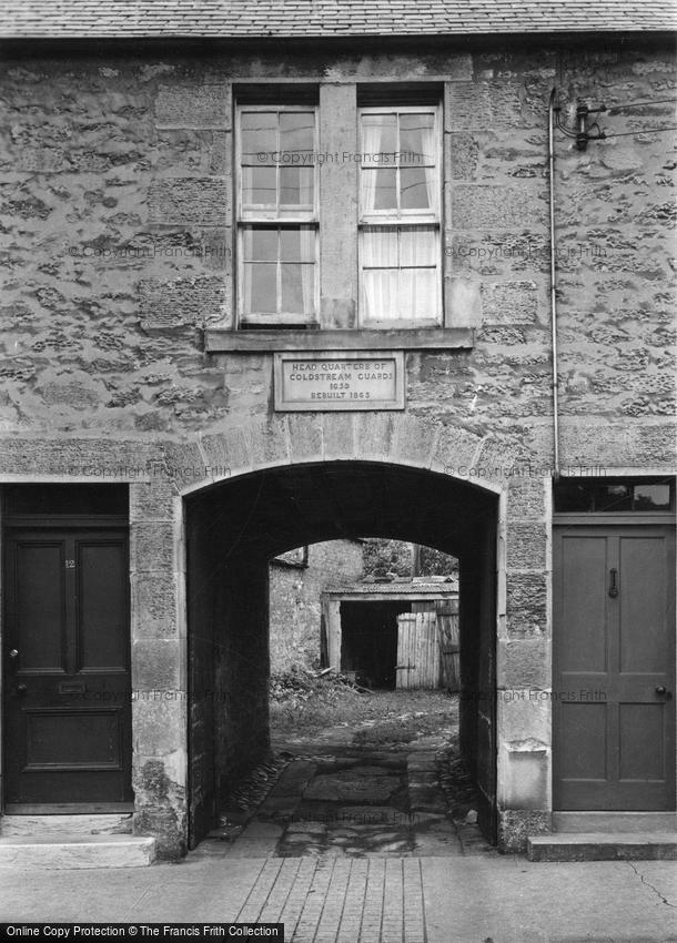 Coldstream, Coldstream Guards Headquarters c1950