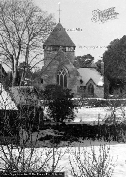 Photo of Coldwaltham, Church Of St Giles c.1955