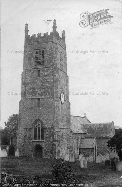 Photo of Colebrooke, St Andrew's Church 1906