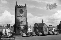 Clock Tower And Memorial c.1963, Coleford