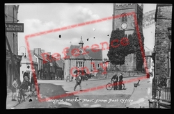 Market Place Fom The Post Office c.1950, Coleford