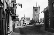 Market Place From Newland Street c.1950, Coleford