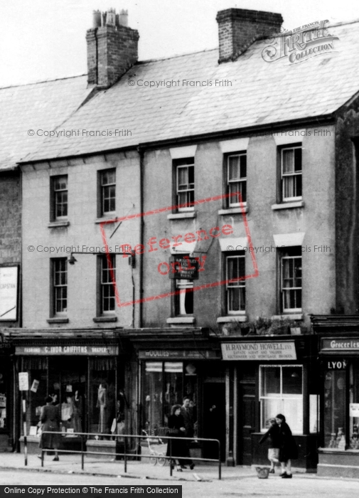 Photo of Coleford, Shops In Town Centre 1950