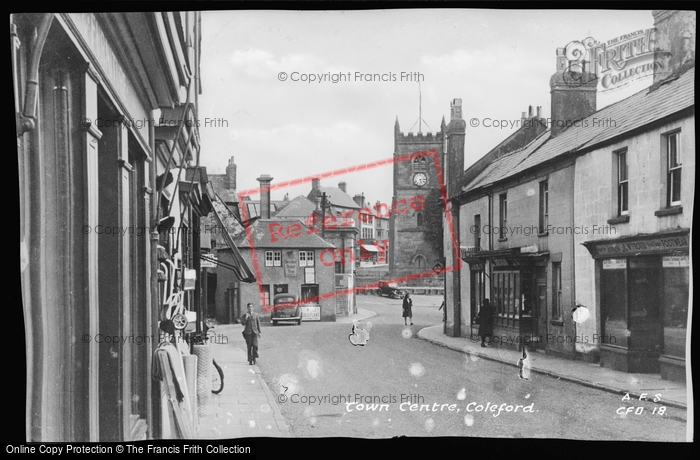 Photo of Coleford, Town Centre c.1950