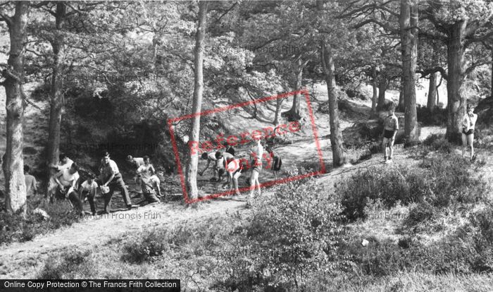 Photo of Colemans Hatch, Bridging And Damming, Wren's Warren Camp c.1955