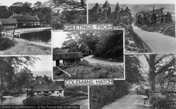 Photo of Colemans Hatch, Composite c.1955