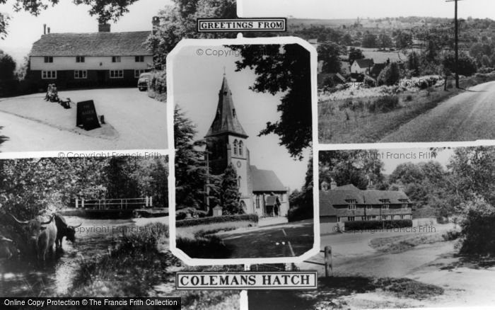 Photo of Colemans Hatch, Composite c.1960
