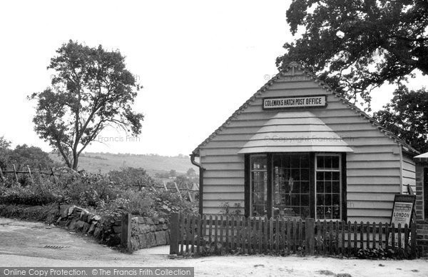 Photo of Colemans Hatch, The Post Office c.1955