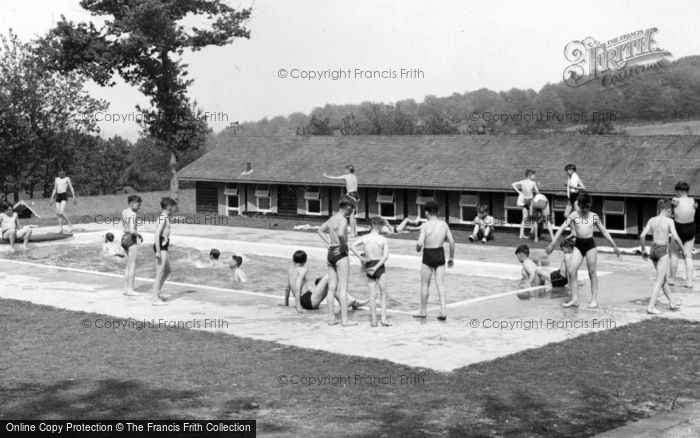 Photo of Colemans Hatch, The Swimming Pool, Wren's Warren Camp c.1955