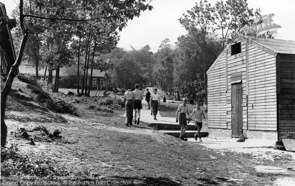 Photo of Colemans Hatch, Wren's Warren Camp c.1955