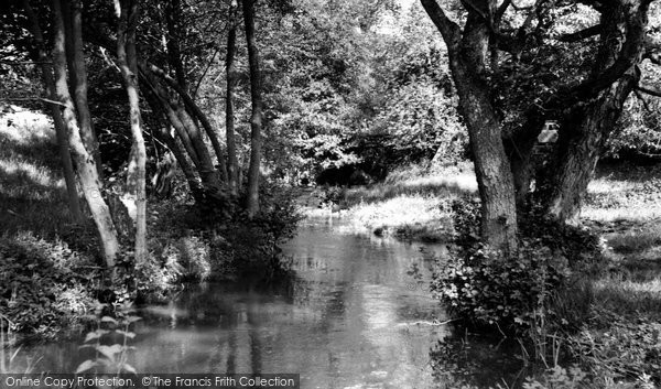 Photo of Colesbourne, River Churn c.1960