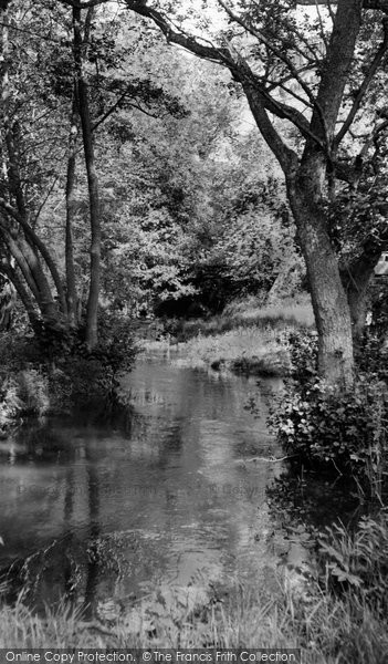 Photo of Colesbourne, The River Churn c.1960