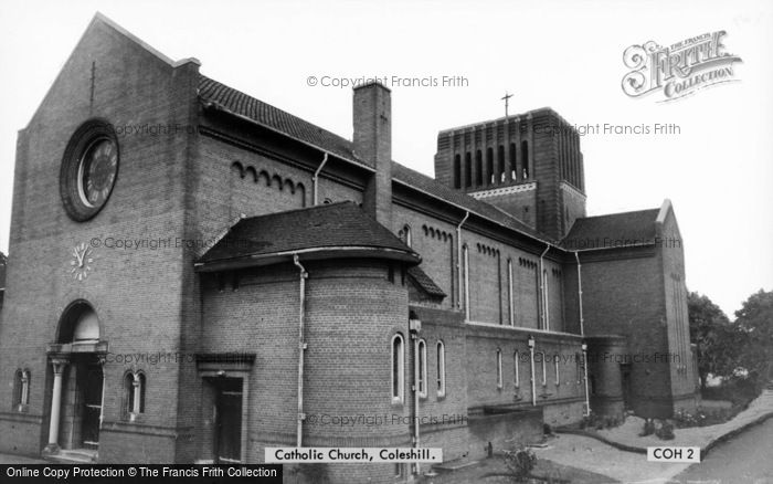 Photo of Coleshill, Catholic Church c.1960
