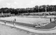Kingsbury Swimming Pool c.1960, Colindale