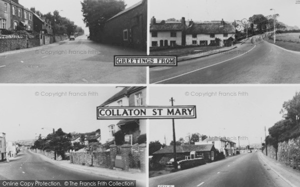 Photo of Collaton St Mary, Composite c.1960