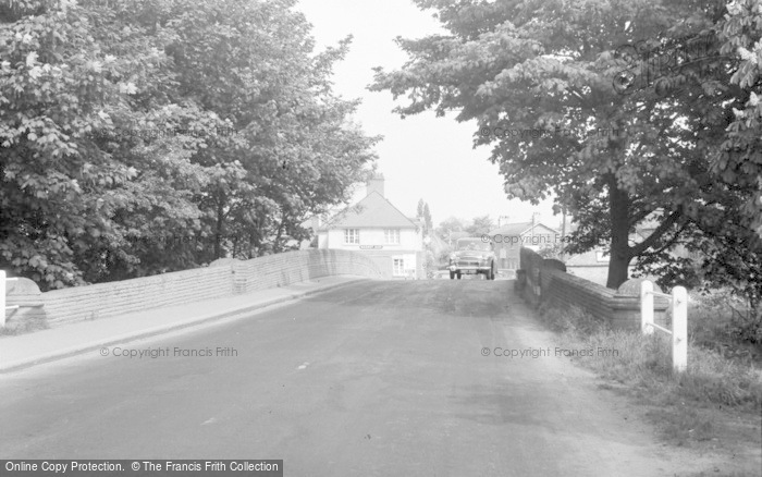 Photo of Collingham, Approaching The Village 1958