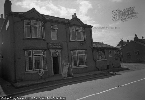 Photo of Collingham, The River View Café 1957