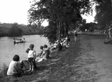 The Woods And River c.1933, Collingham