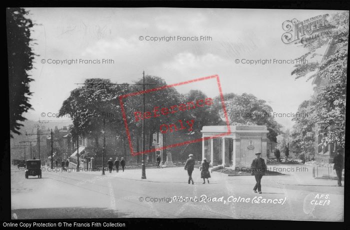 Photo of Colne, Albert Road c.1939