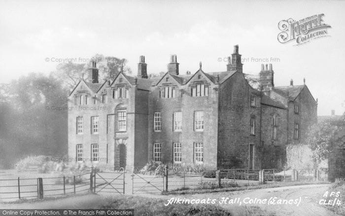 Photo of Colne, Alkincoats Hall c.1950