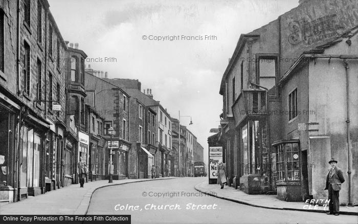 Photo of Colne, Church Street c.1950