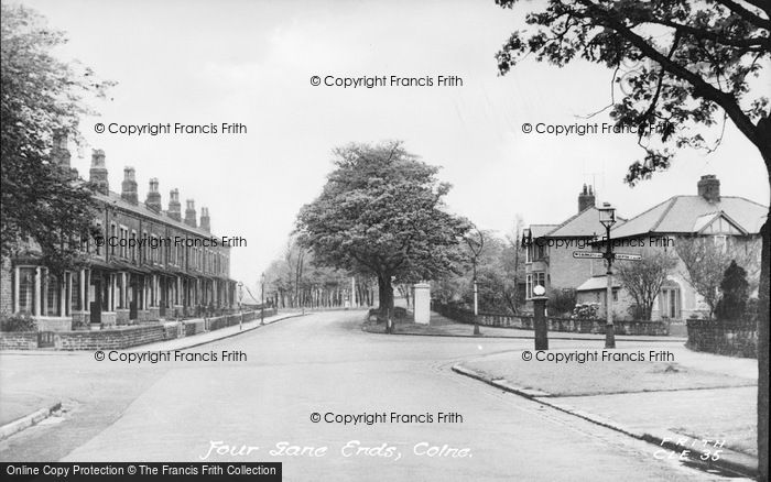 Photo of Colne, Four Lane Ends c.1955