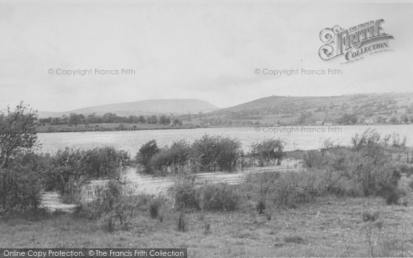Photo of Colne, Lake Burwain And Pendle Hill c.1955