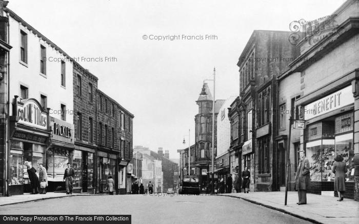 Photo of Colne, Market Street c.1955