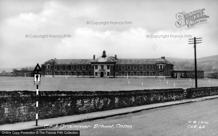 Photo of Colne, The Grammar School c.1955