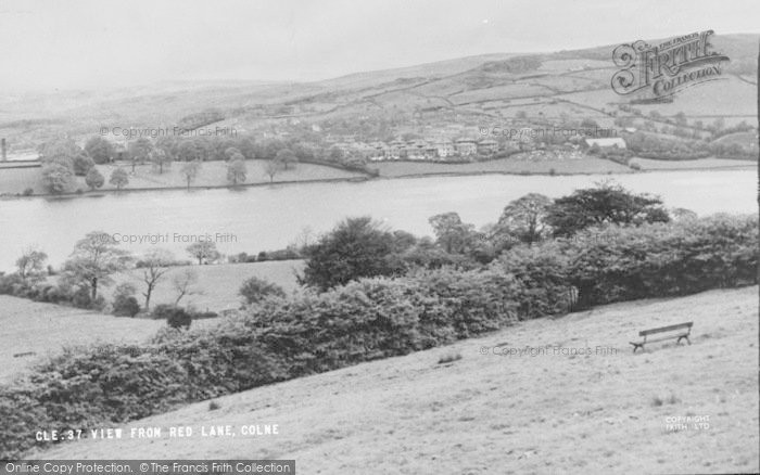 Photo of Colne, The View From Red Lane c.1955