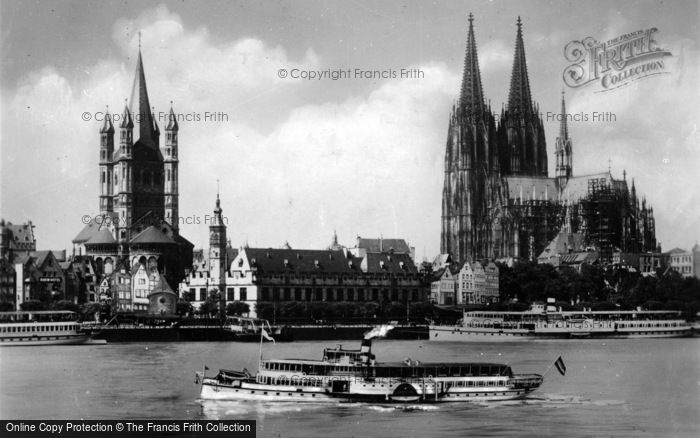 Photo of Cologne, From Beutz c.1930