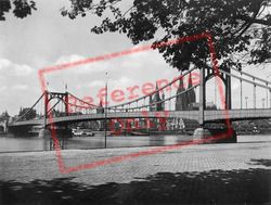 The Suspension Bridge c.1930, Cologne