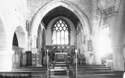 Church Interior c.1960, Colsterworth