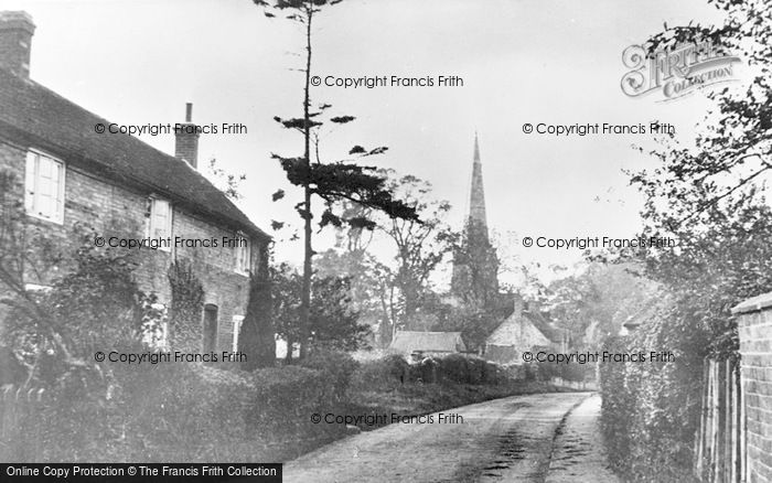 Photo of Colston Bassett, Church Lane c.1950