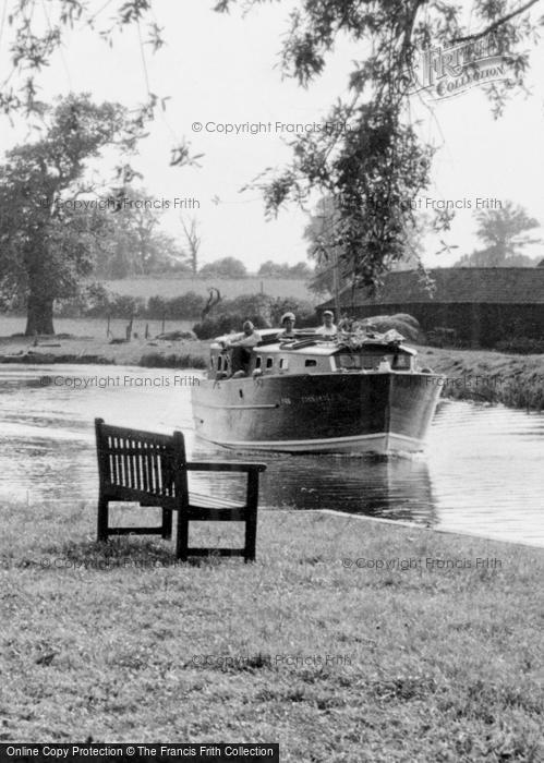 Photo of Coltishall, Boating On The River Bure 1950