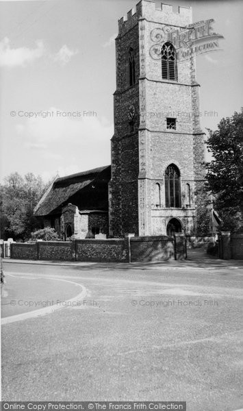 Photo of Coltishall, Church Of St John The Baptist c.1960