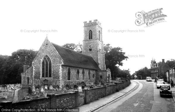 Photo of Coltishall, Church Of St John The Baptist c.1965