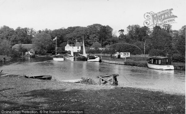 Photo of Coltishall, River Bure 1950