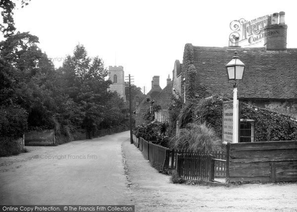 Photo of Coltishall, The Church And Street c.1930