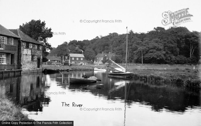 Photo of Coltishall, The River c.1930