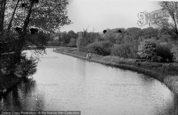 Photo of Coltishall, View From The Bridge 1950