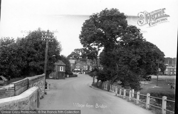 Photo of Coltishall, Village From Bridge c.1950