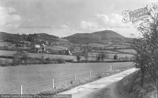 Photo of Colwall, The Herefordshire Beacon From Evendine c.1950