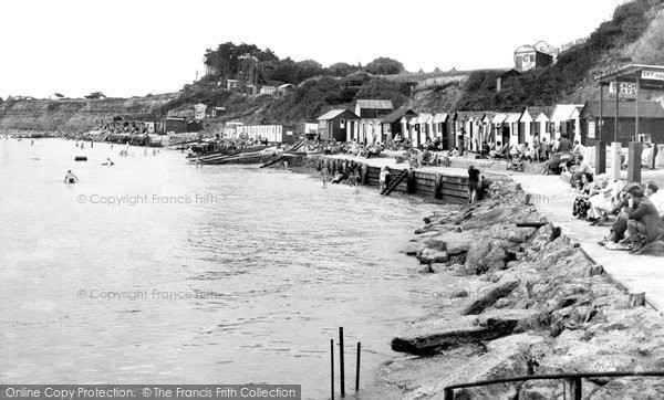 Photo of Colwell Bay, The Beach c.1955